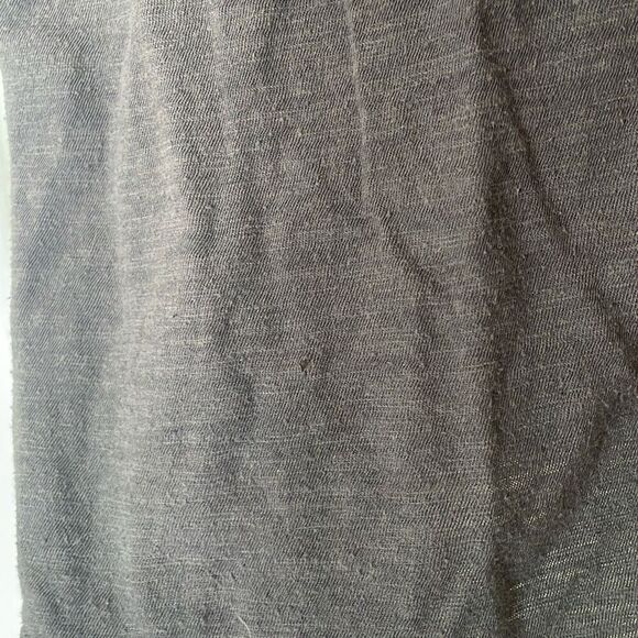 American eagle outfitter grey 3/4 sleeve lace eyelet basic shirt top size XS - Picture 6 of 6